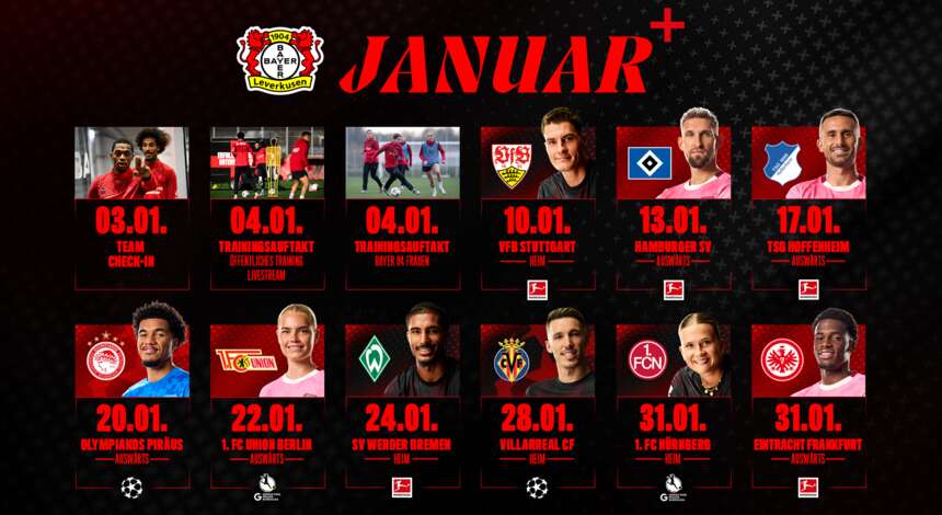 Kalender Januar