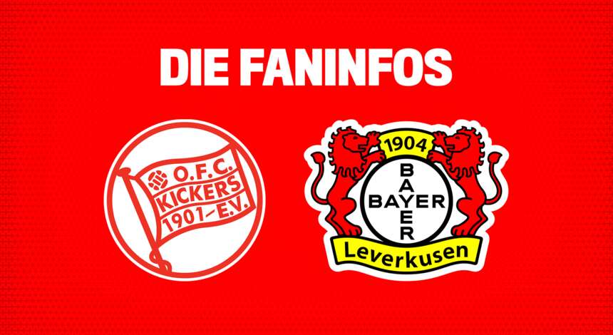 Kickers Offenbach gegen Bayer 04