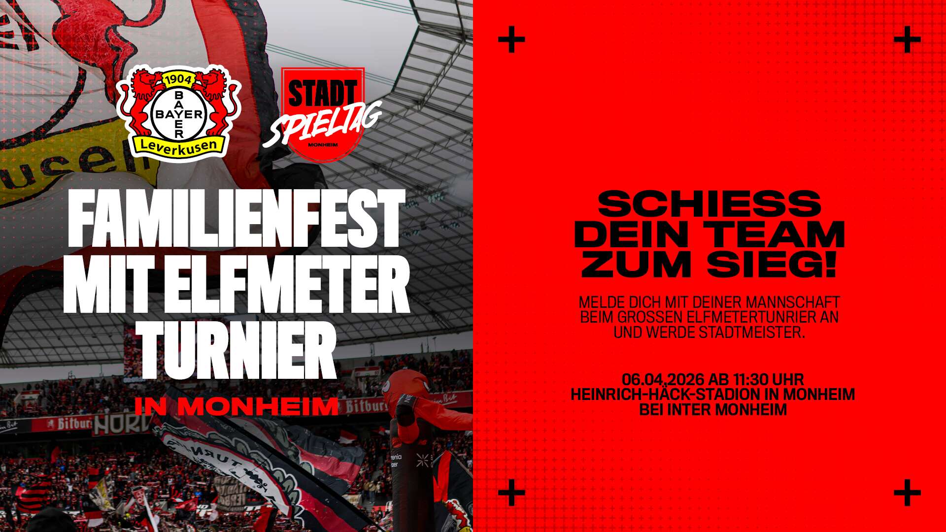 Stadt-Spieltag Monheim Elfmeter-Turnier Grafik