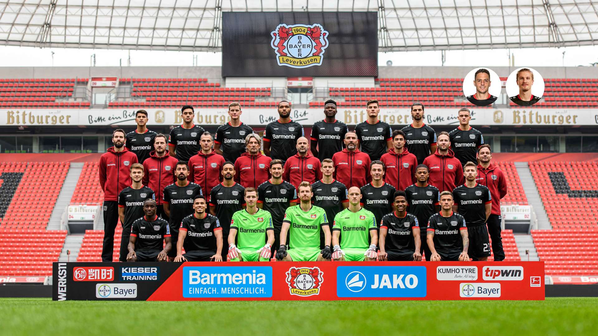Die Werkself Unser Team Bayer 04 Leverkusen