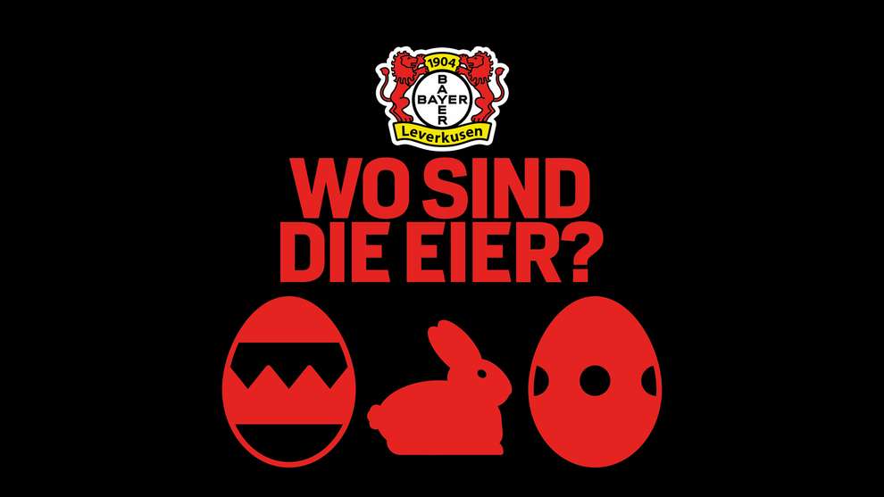 Die virtuelle Ostereiersuche auf den Bayer 04Kanälen Bayer04.de