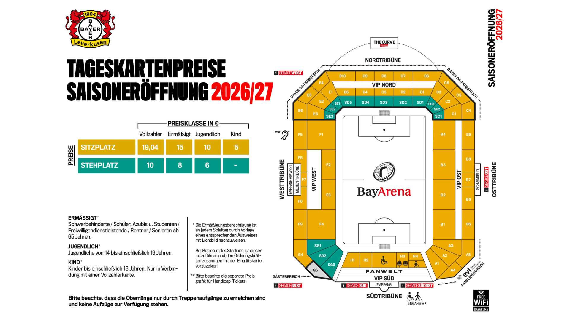Preise Saisoneröffnung 2026/27