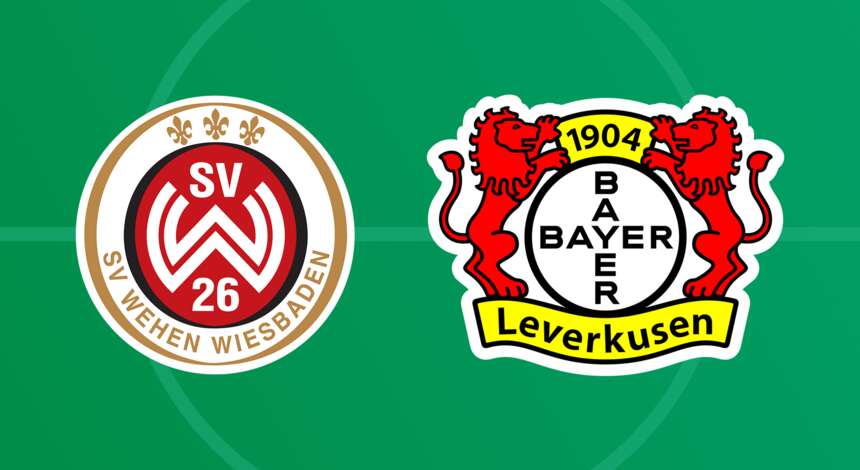 Wehen Wiesbaden gegen Bayer 04
