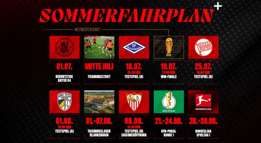 Sommerfahrplan