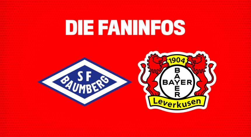 Sportfreunde Baumberg gegen Bayer 04