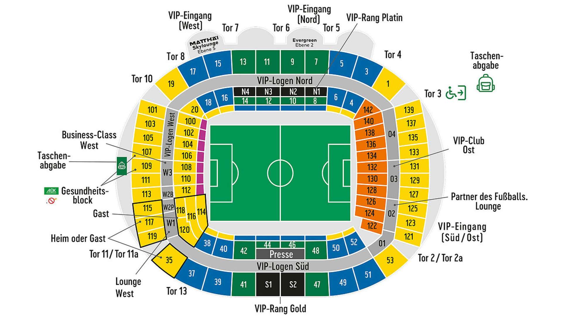 Stadiongrafik Bremen