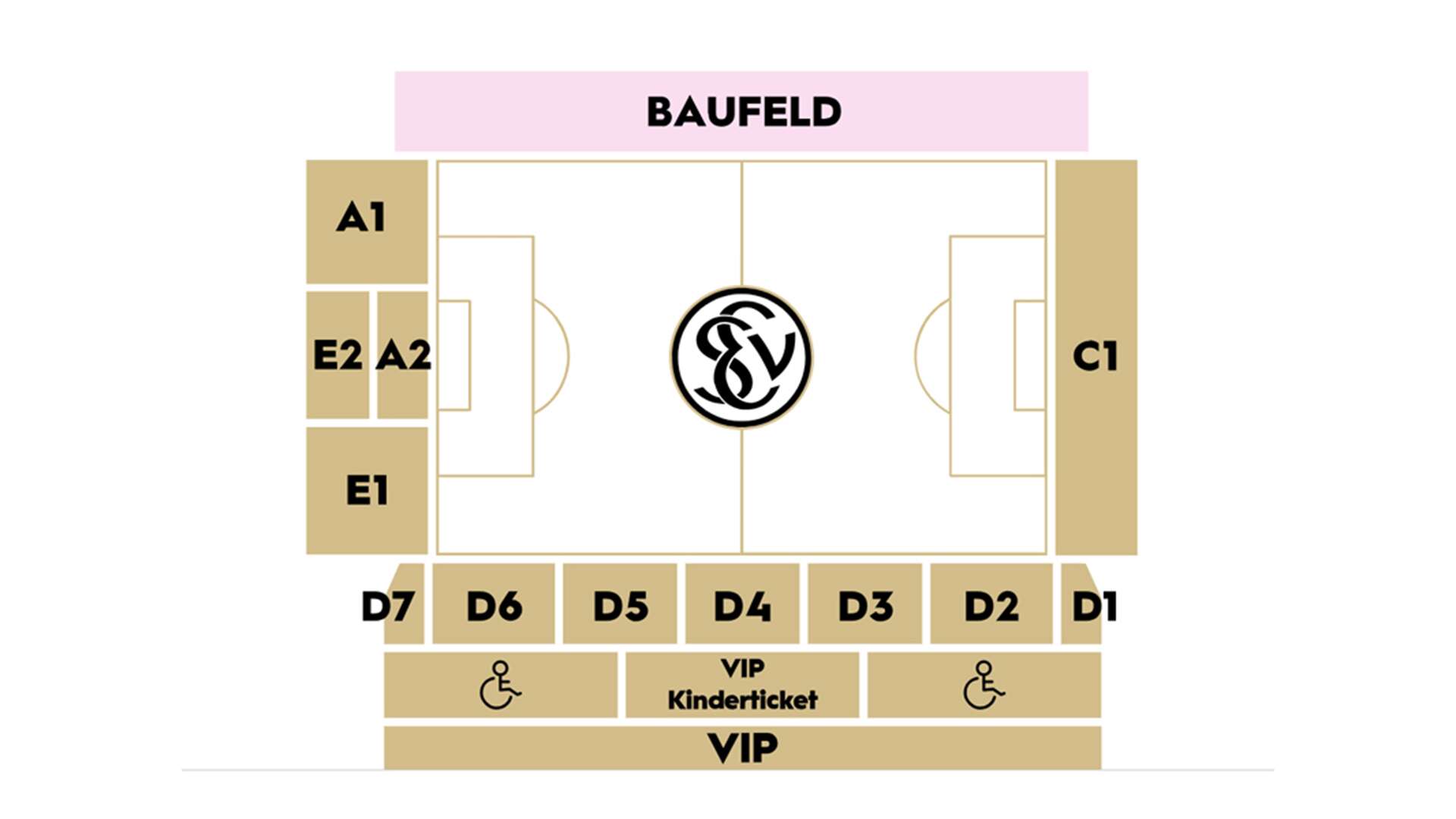 Stadionplan SV 07 Elversberg