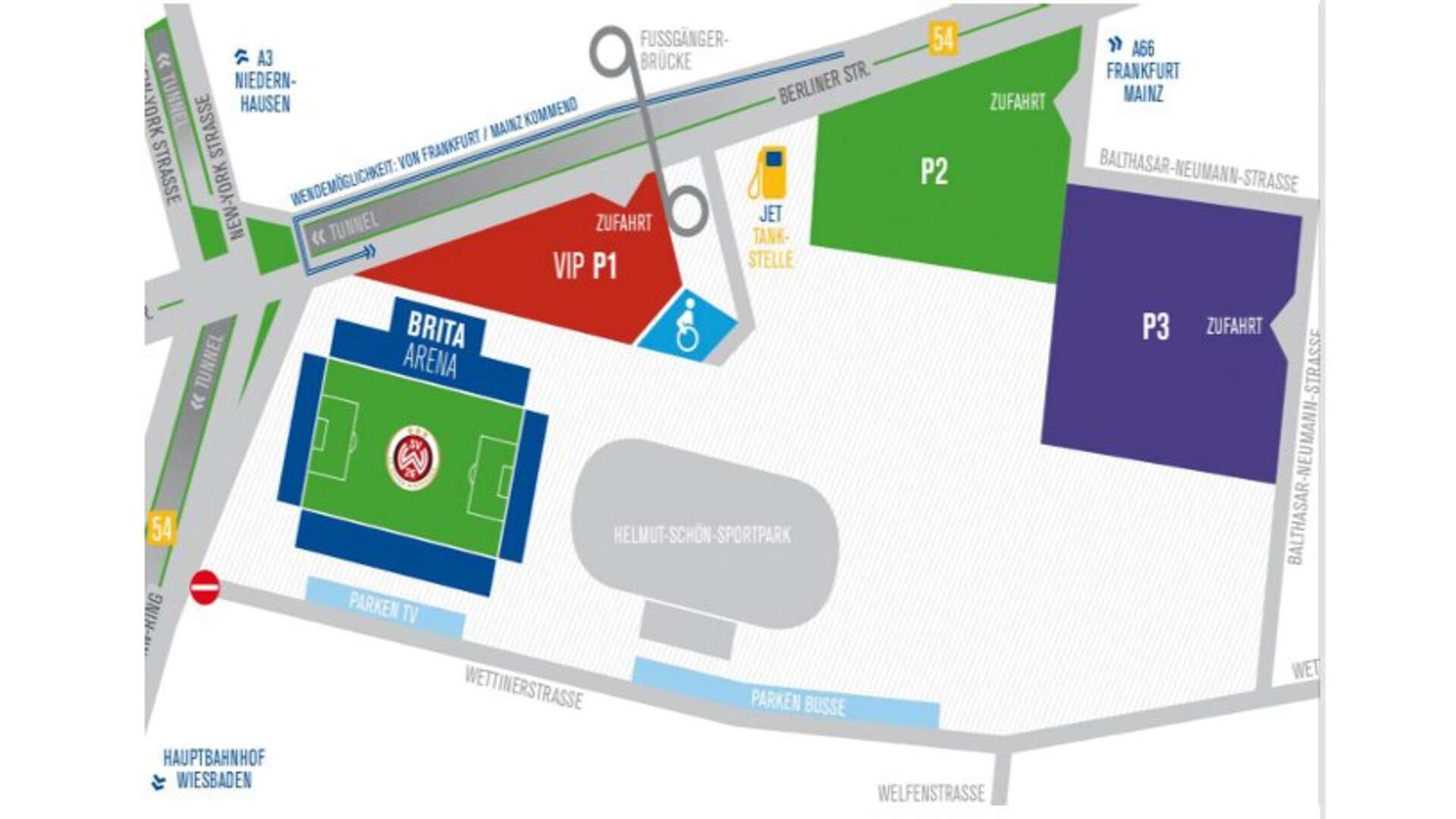 Stadionumfeld Wiesbaden