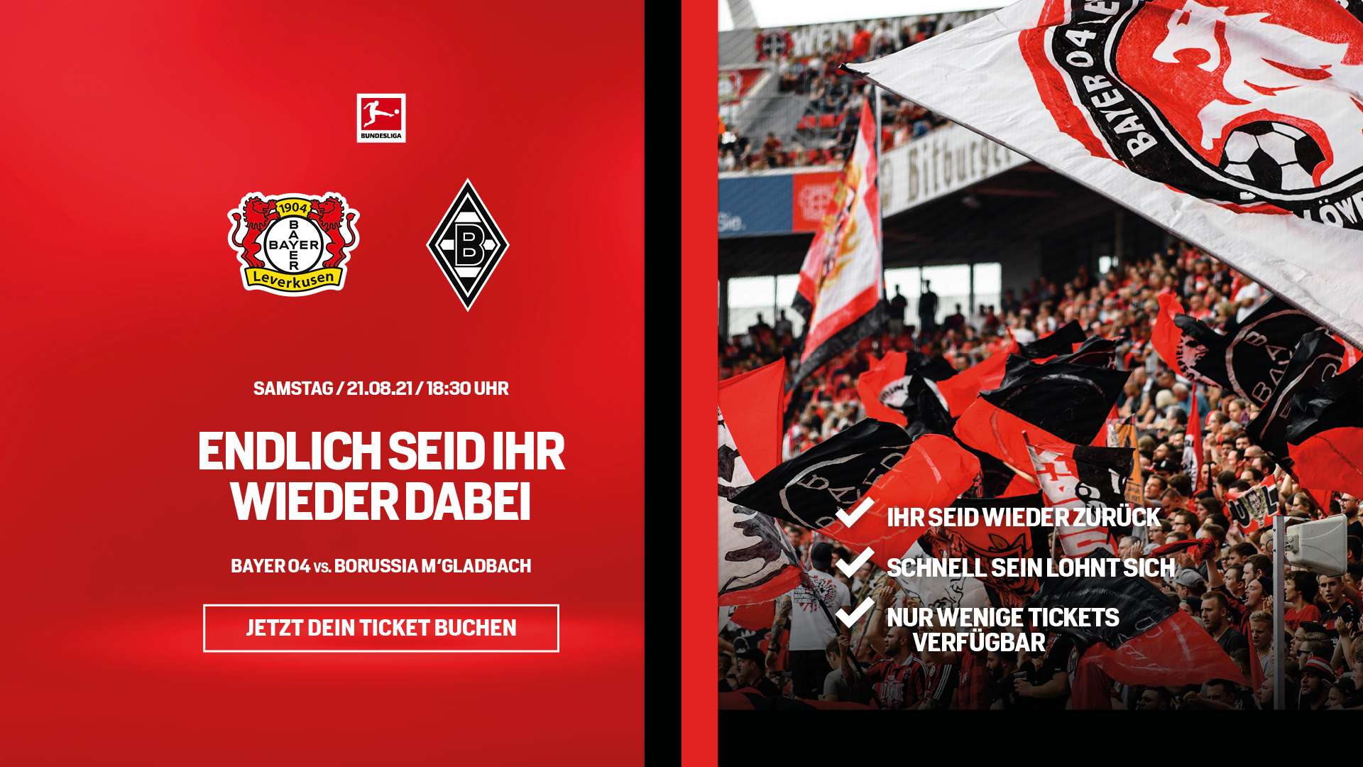 Leverkusen Gladbach Tickets : Gladbach Und Leverkusen Um Die