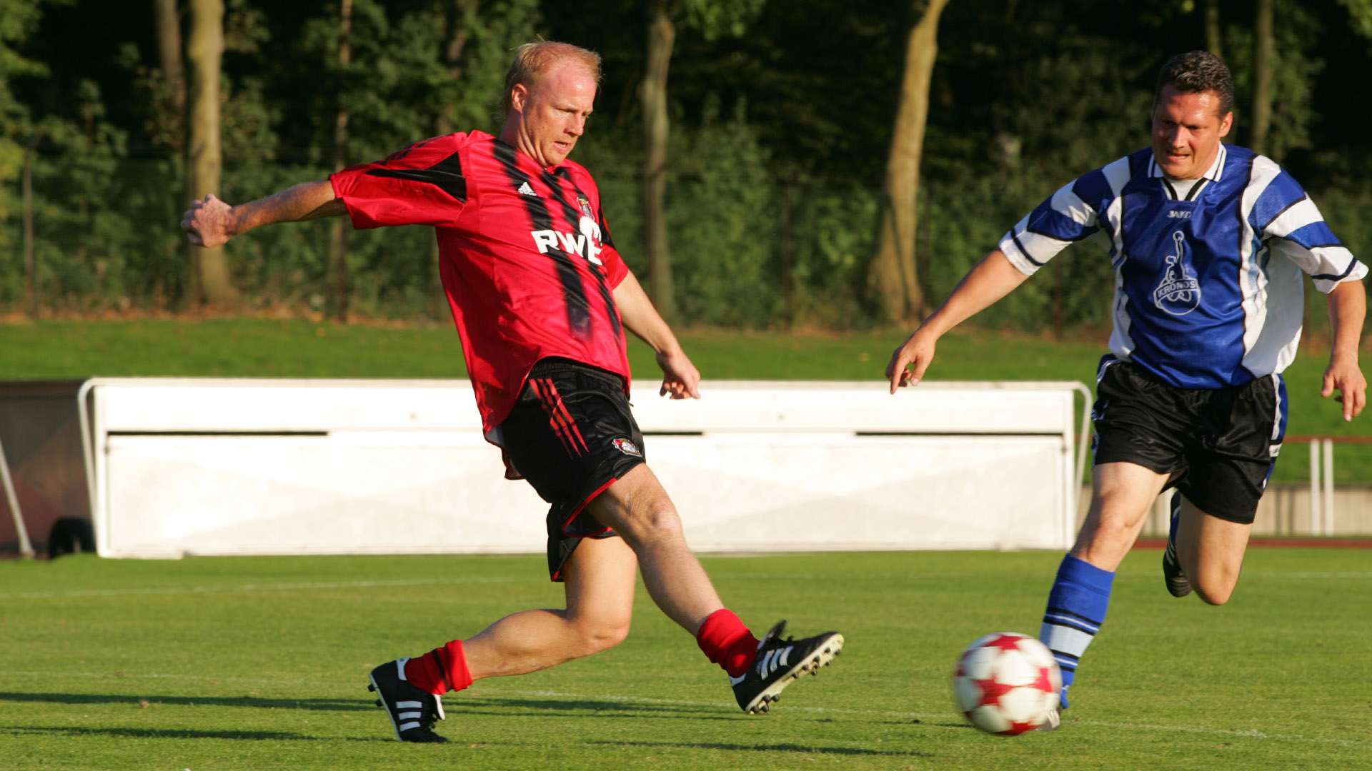 El equipo de leyendas de Bayer 04 en 2007