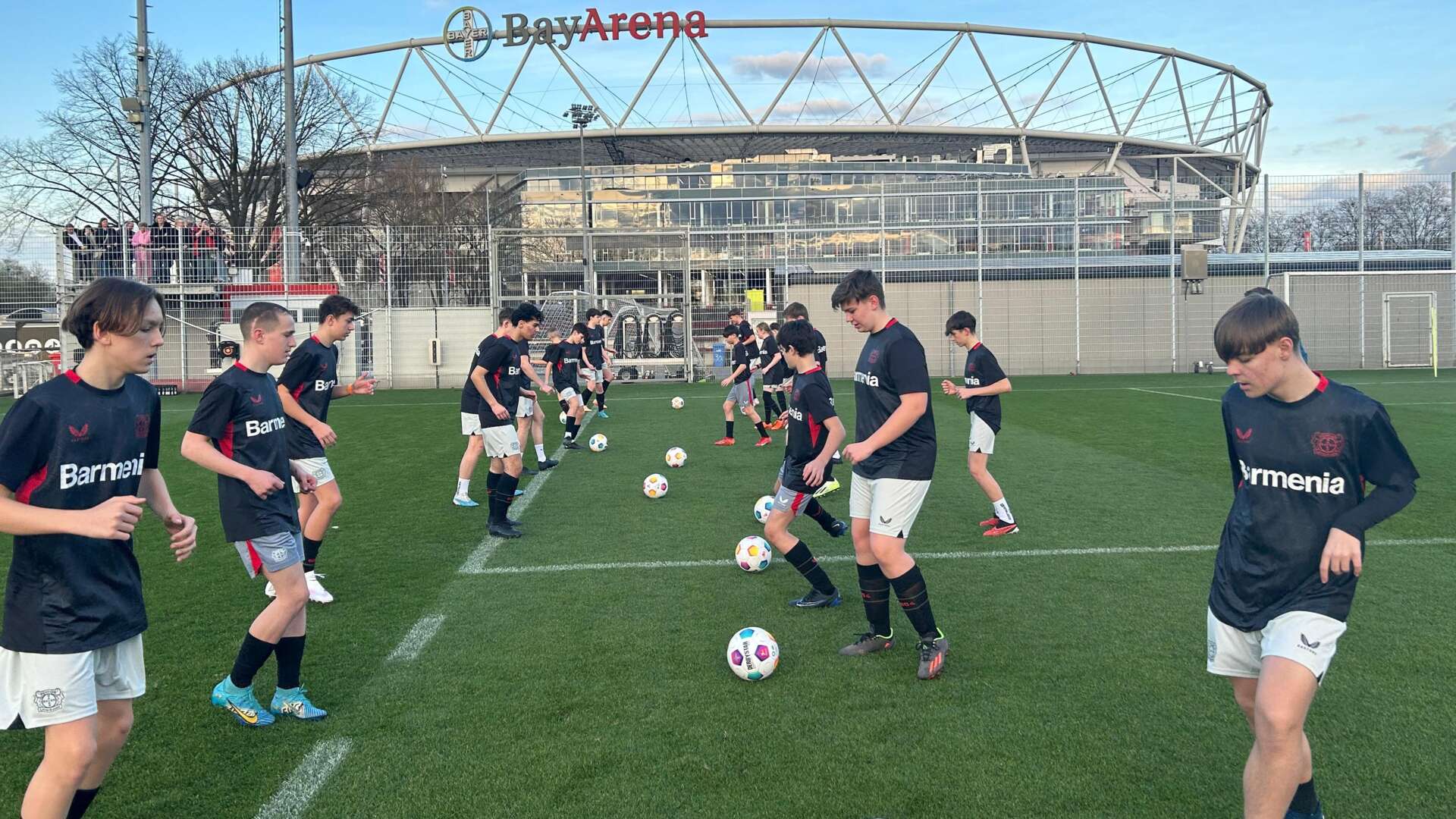 Trainieren wie die Werkself