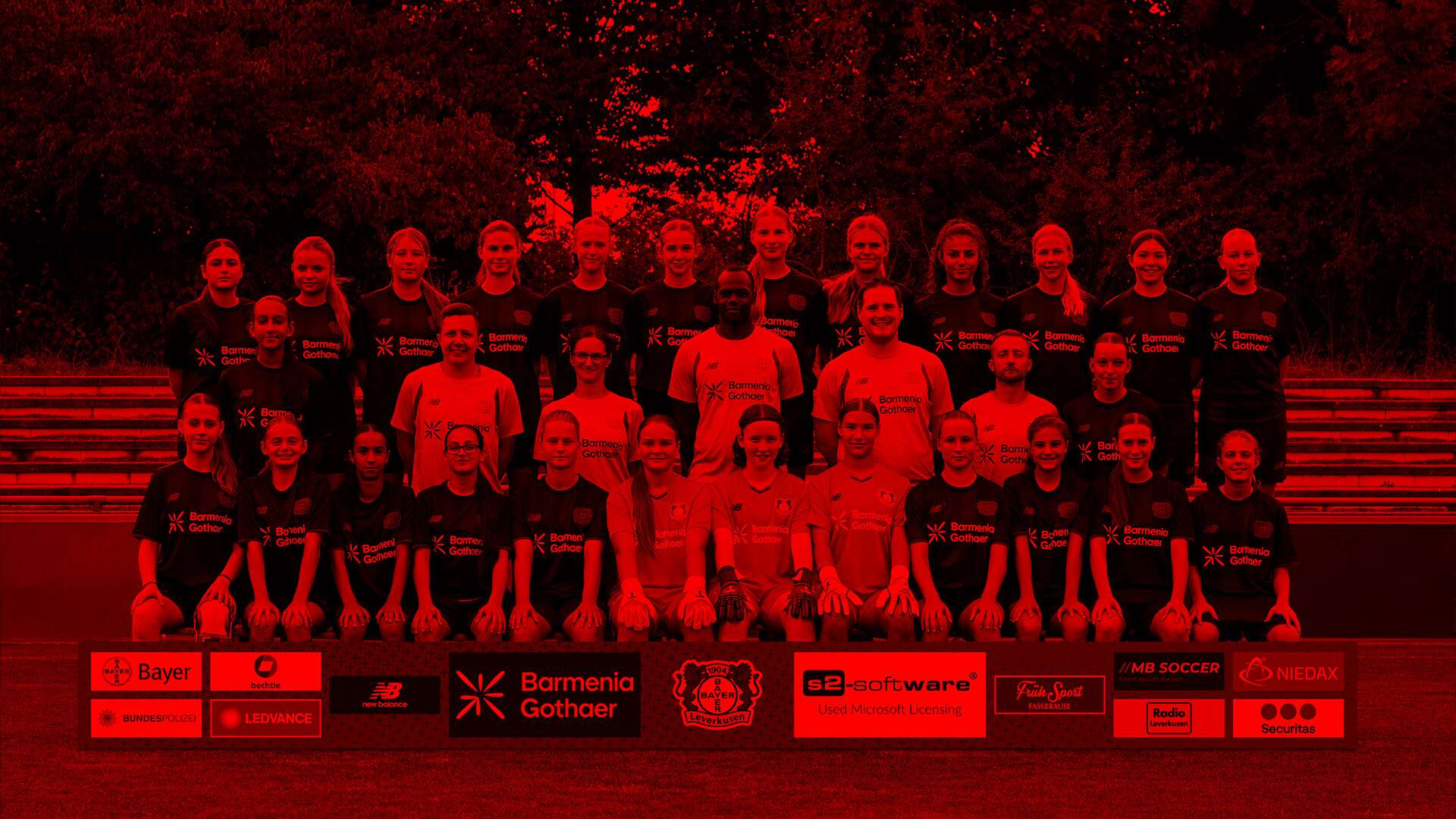 Mannschaftsfoto U16-Juniorinnen