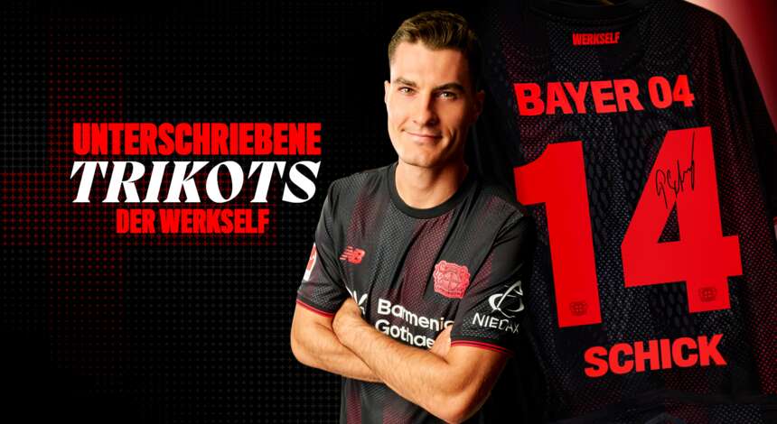 Unterschriebene Trikots mit Patrik Schick