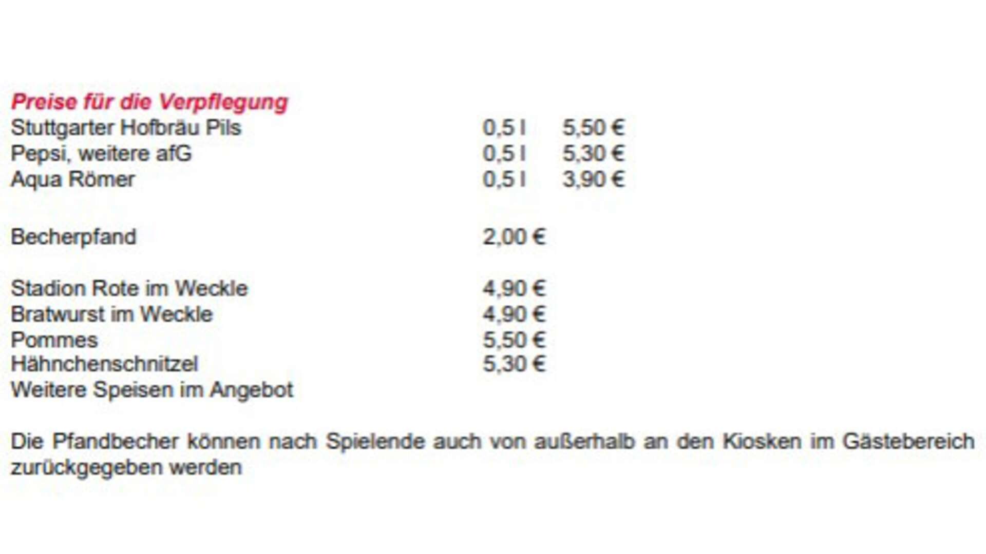 Catering #VfBB04