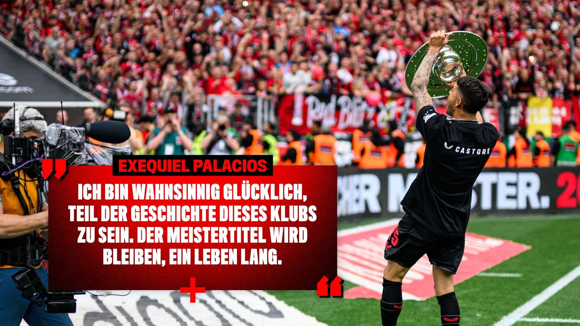 Exequiel Palacios über die Meisterschaft