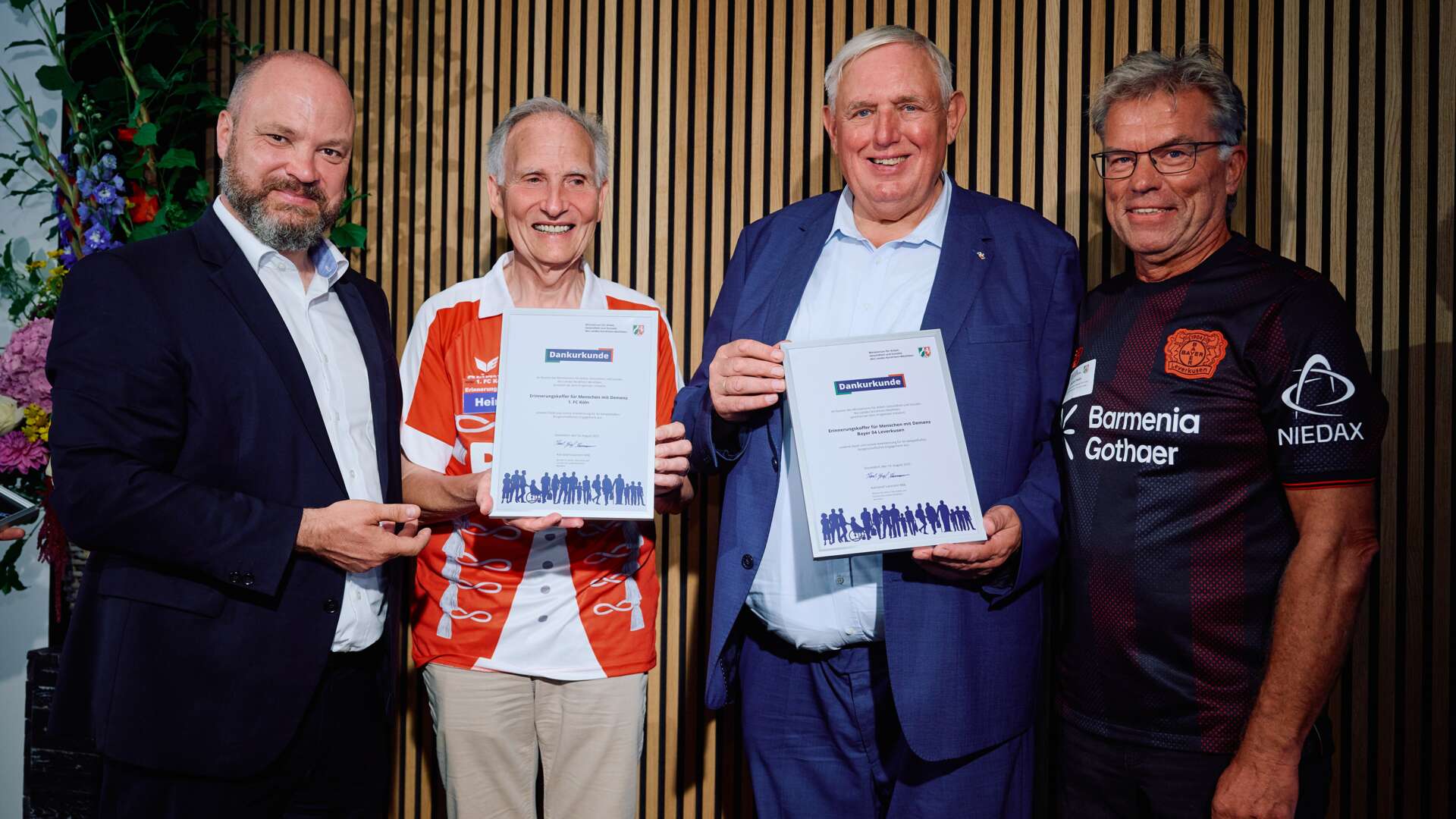 Ehrung des Projekts Erinnerungskoffer 2025