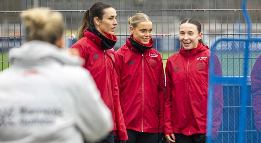 Selina Ostermeier, Cornelia Kramer und Loreen Bender