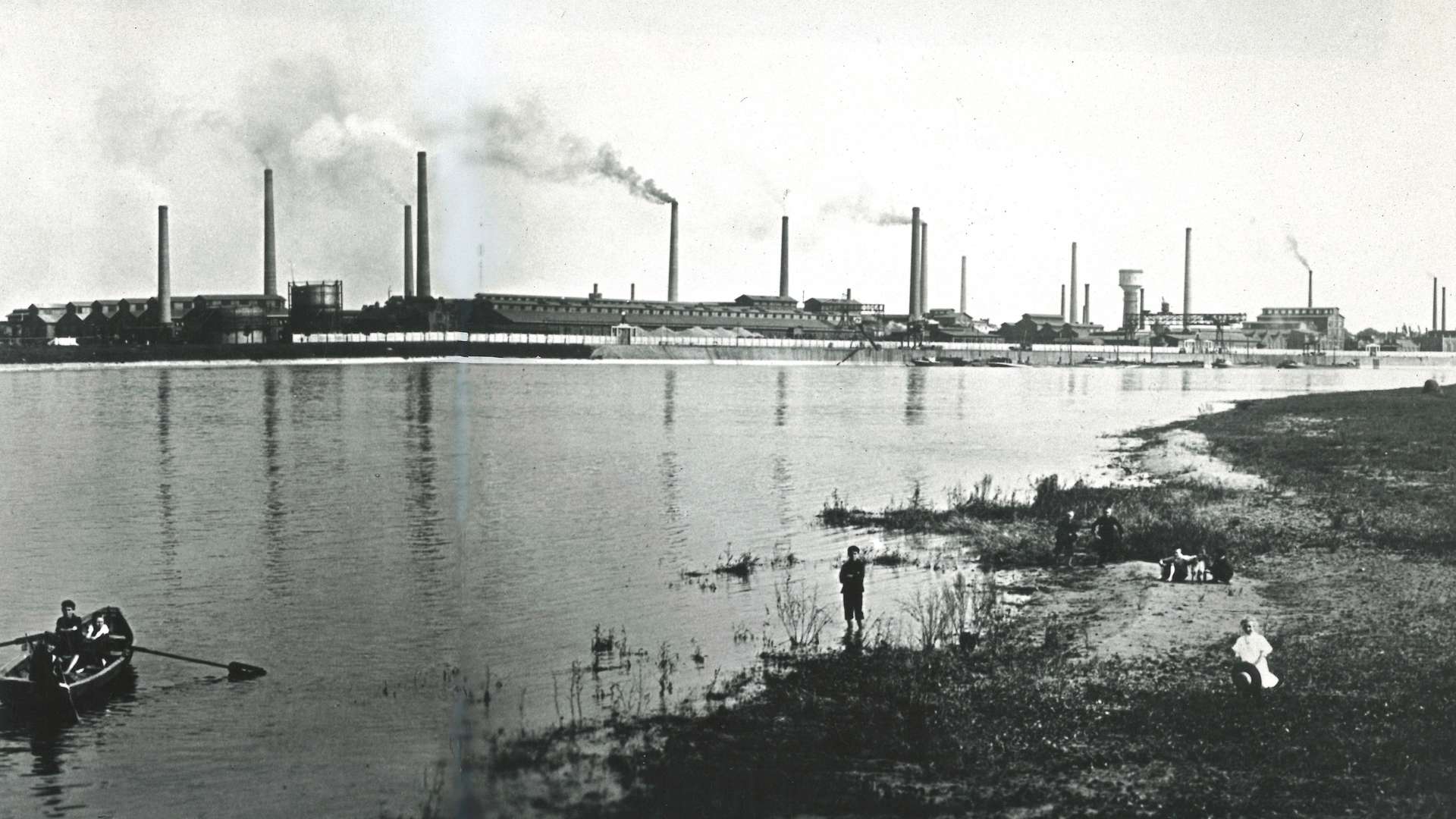 Bayer-Werk im Jahr 1900