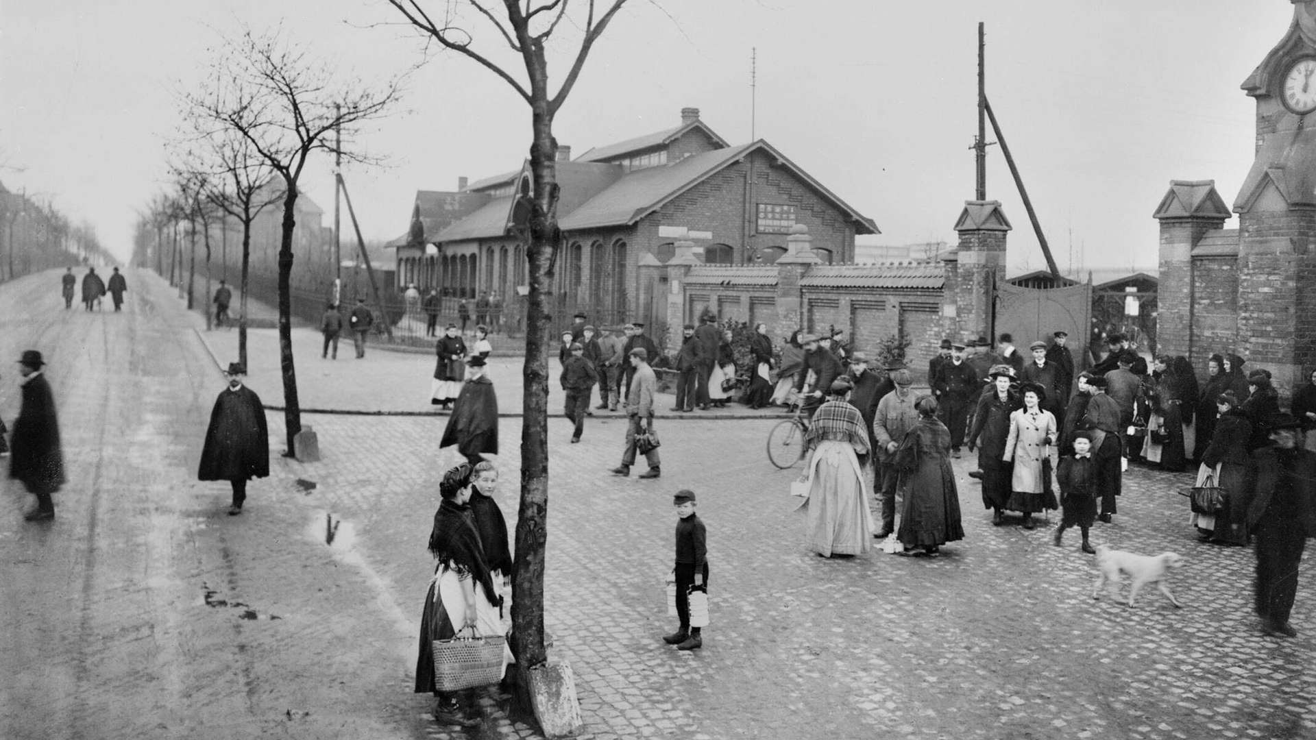 Bayer-Werk im Jahr 1900