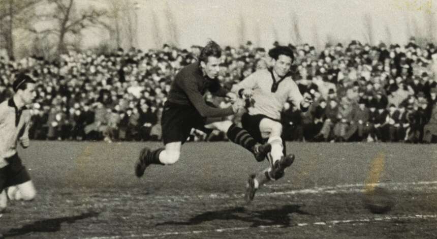 Paul Wiorek im Februar 1951