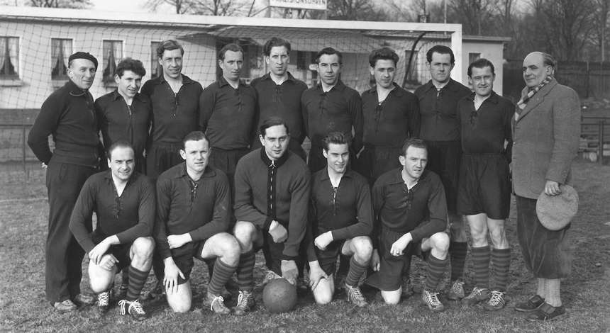 Mannschaft in der Saison 1954/55