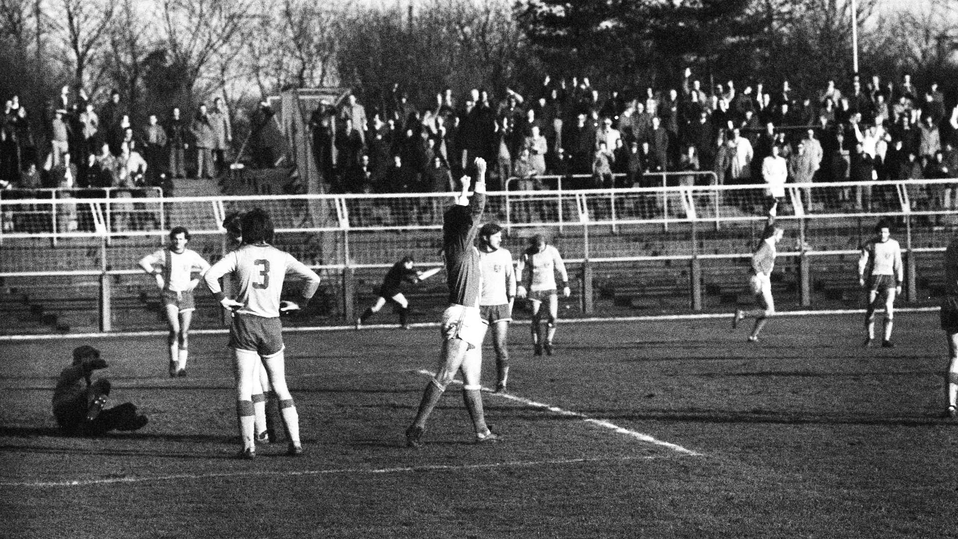 Bayer 04 im Januar 1975