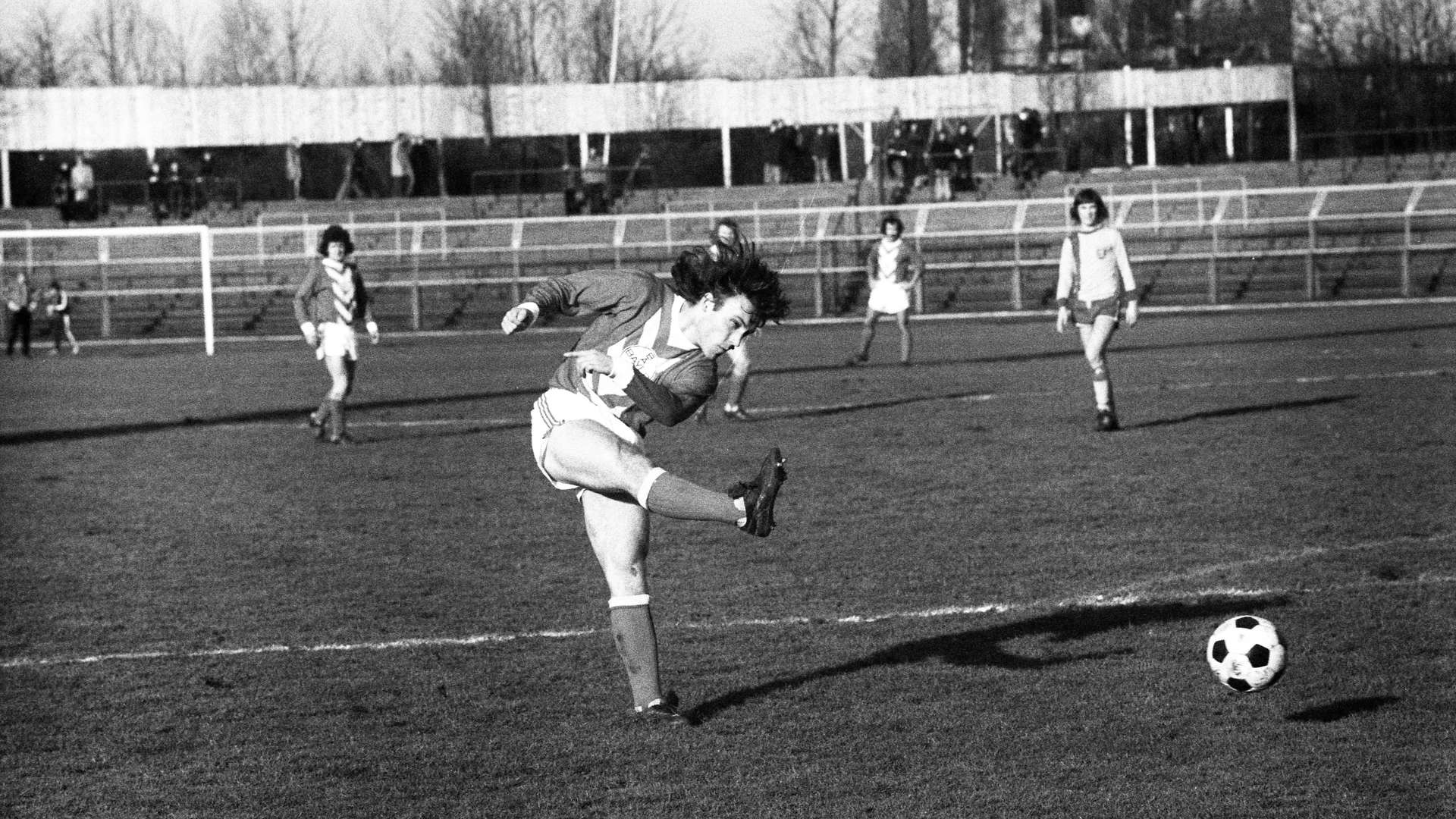 Bayer 04 im Januar 1975