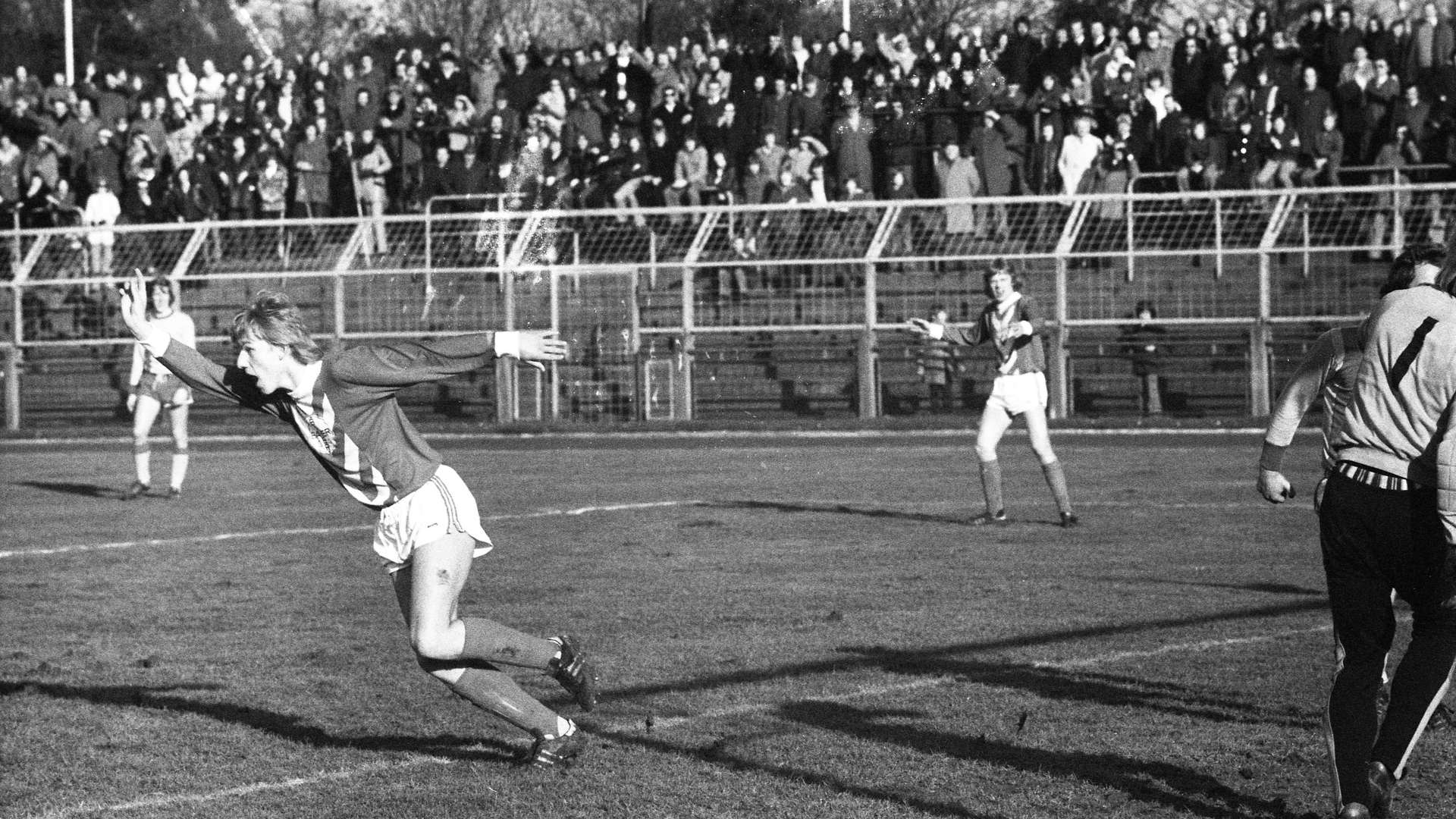 Bayer 04 im Januar 1975