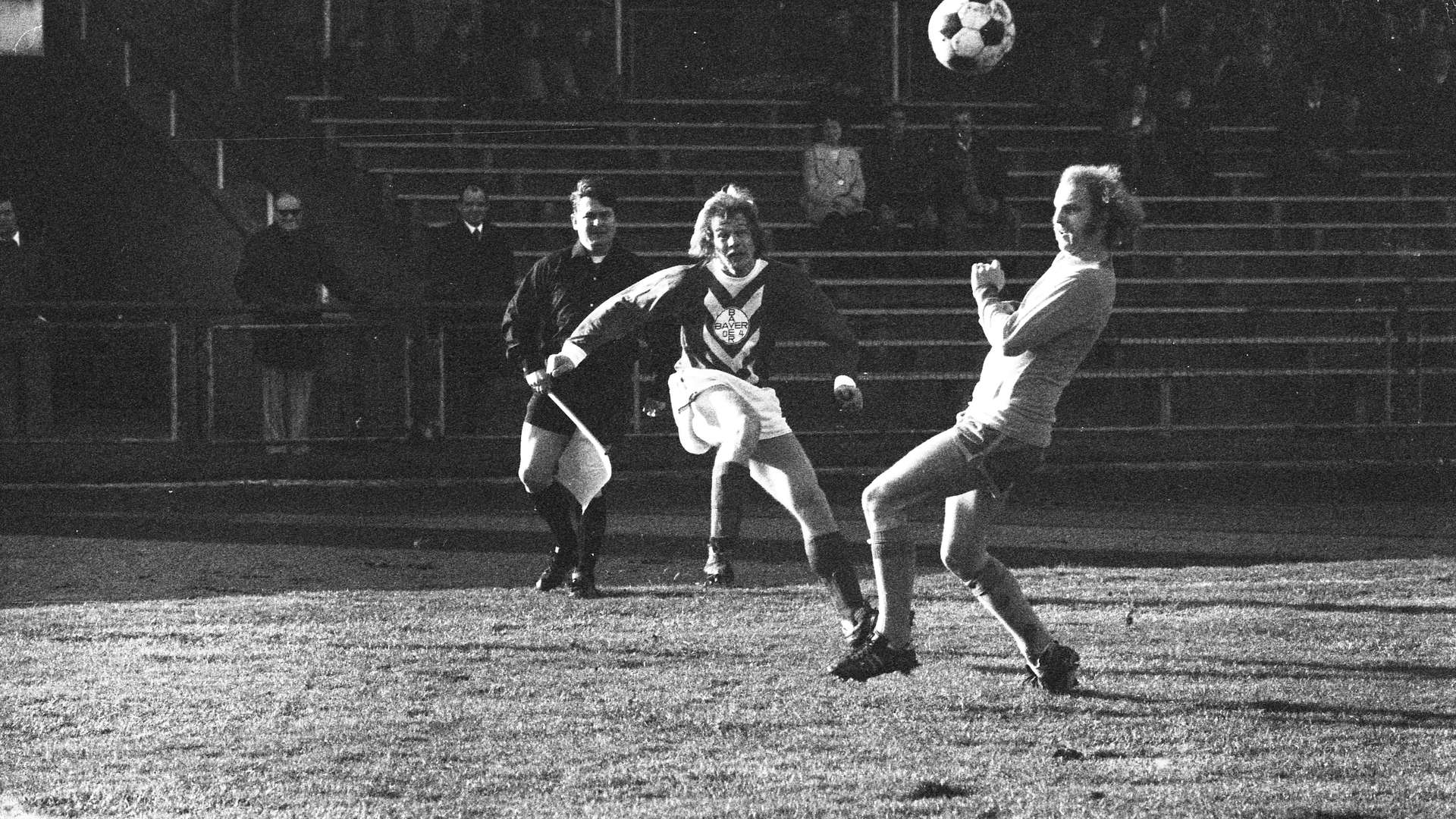 Bayer 04 im Januar 1975