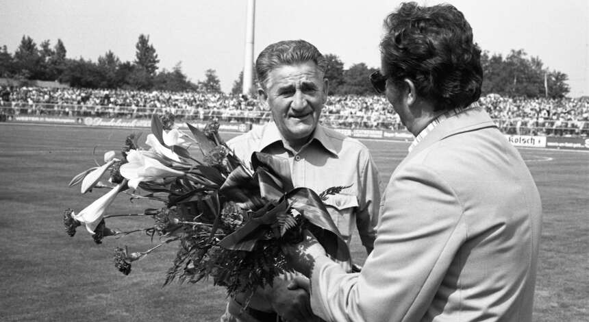 Heimspiel gegen Borussia Dortmund am 5. Juni 1976