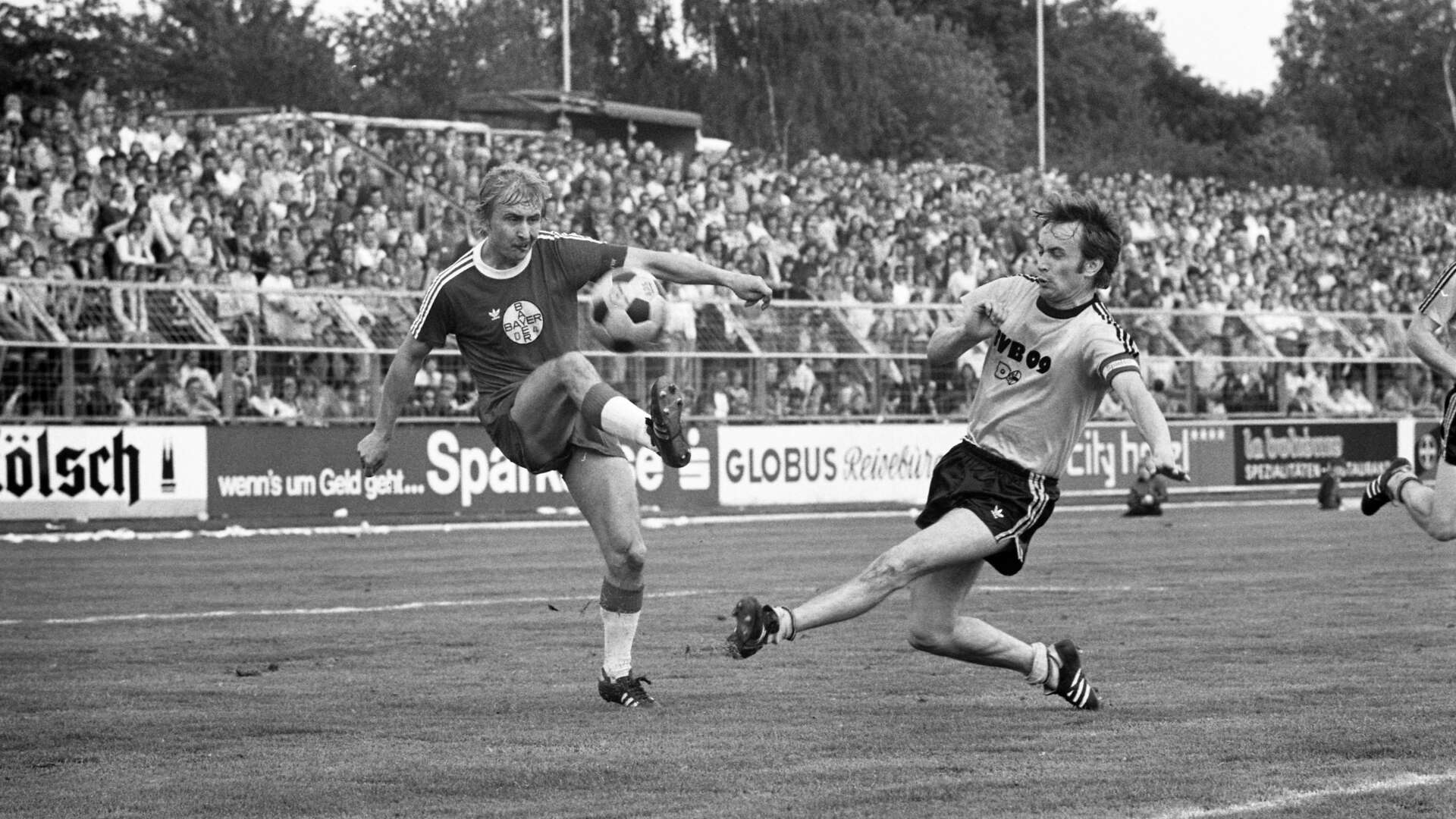 Heimspiel gegen Borussia Dortmund am 5. Juni 1976