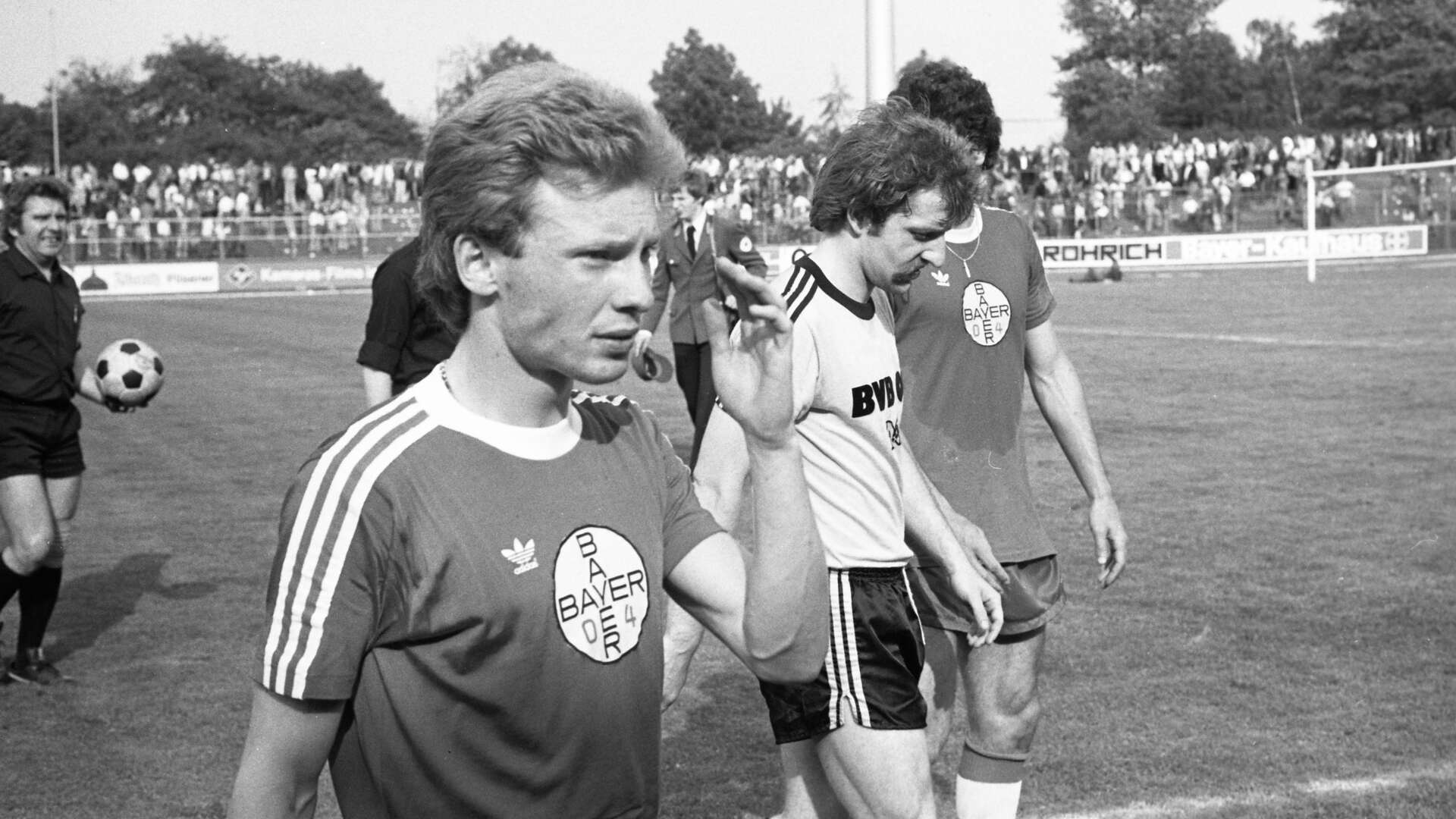 Heimspiel gegen Borussia Dortmund am 5. Juni 1976