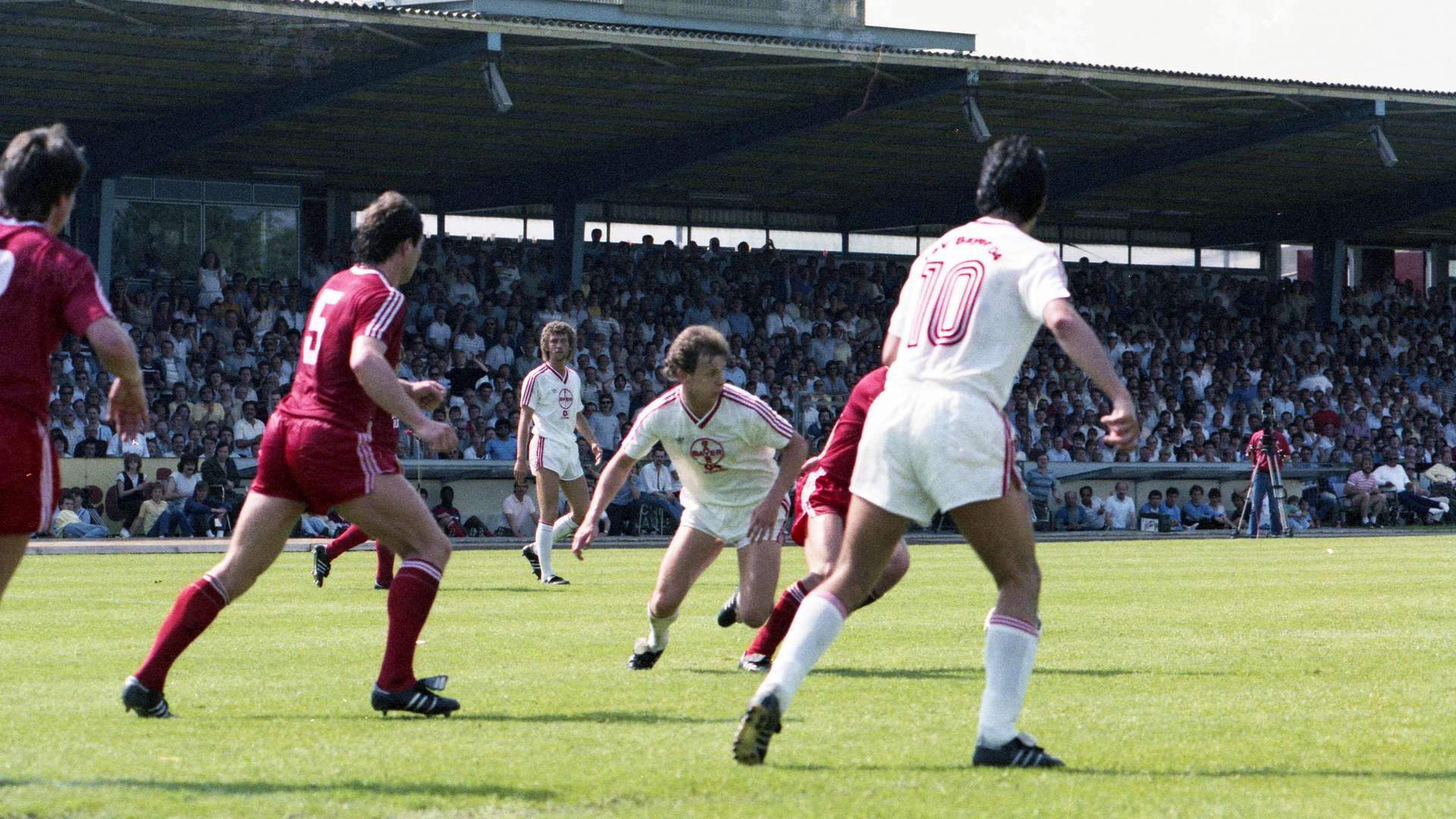 Bayer 04 gegen 1. FC Köln am 25. Mai 1985
