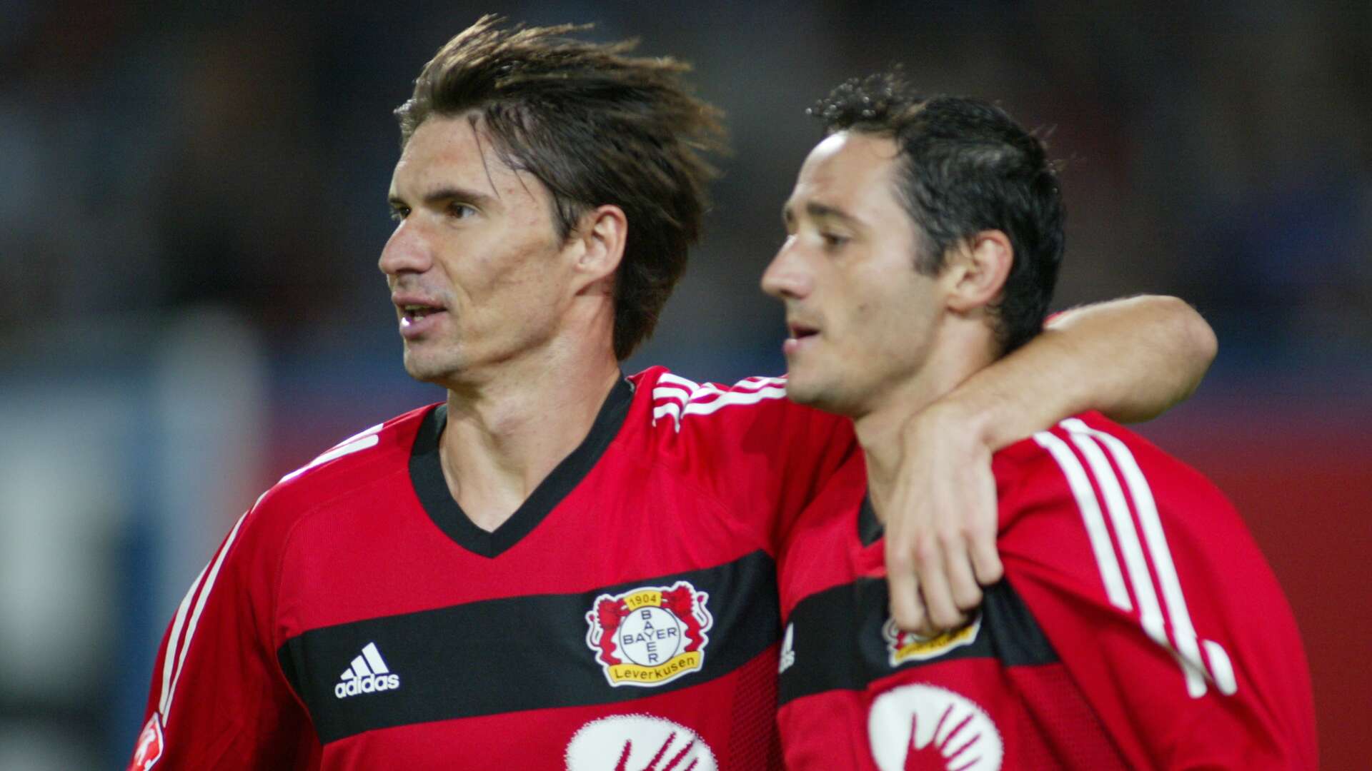 Oliver Neuville (r.) und Thomas Brdaric
