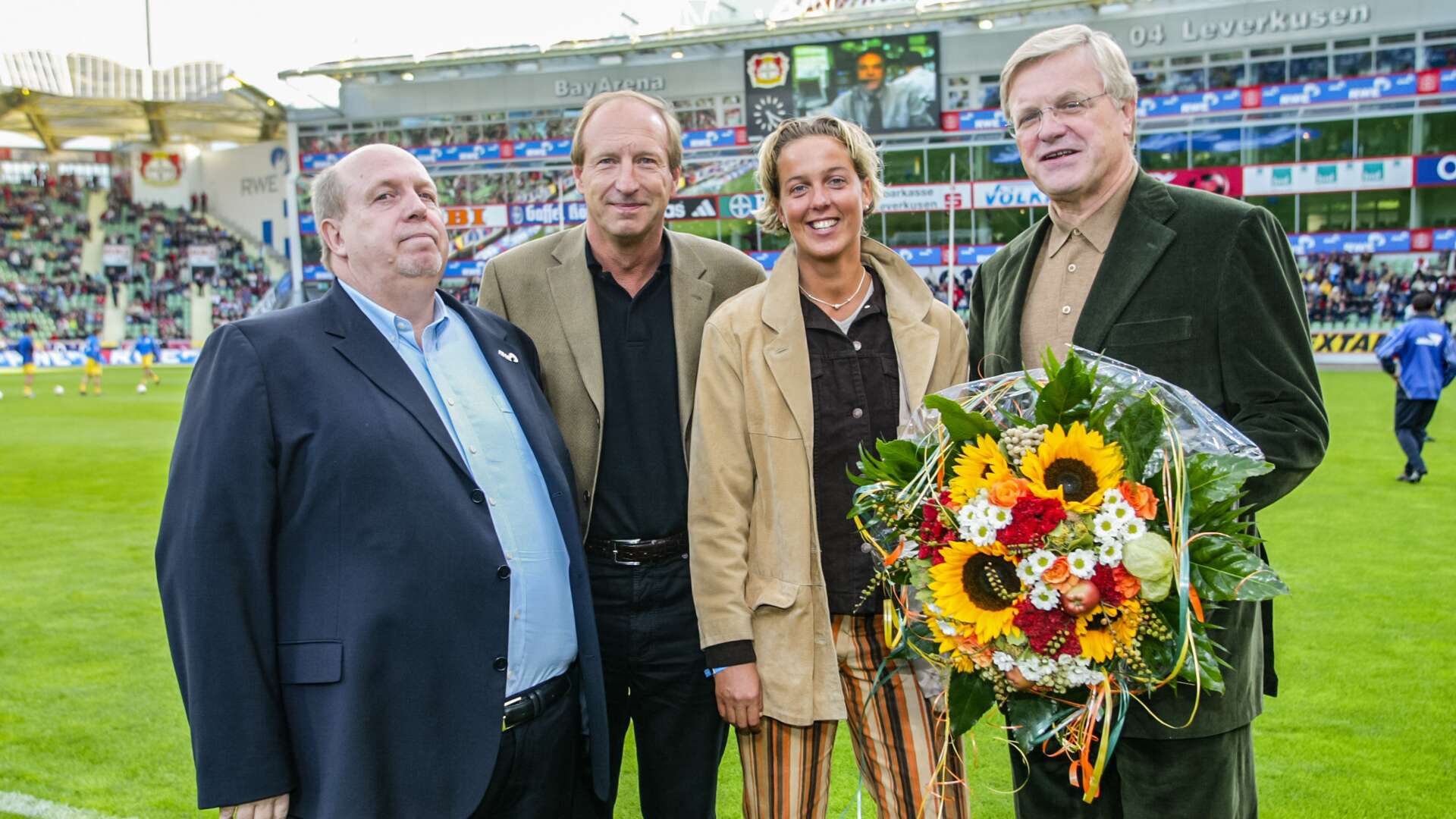 Werner Wenning mit Reiner Calmund und Co.