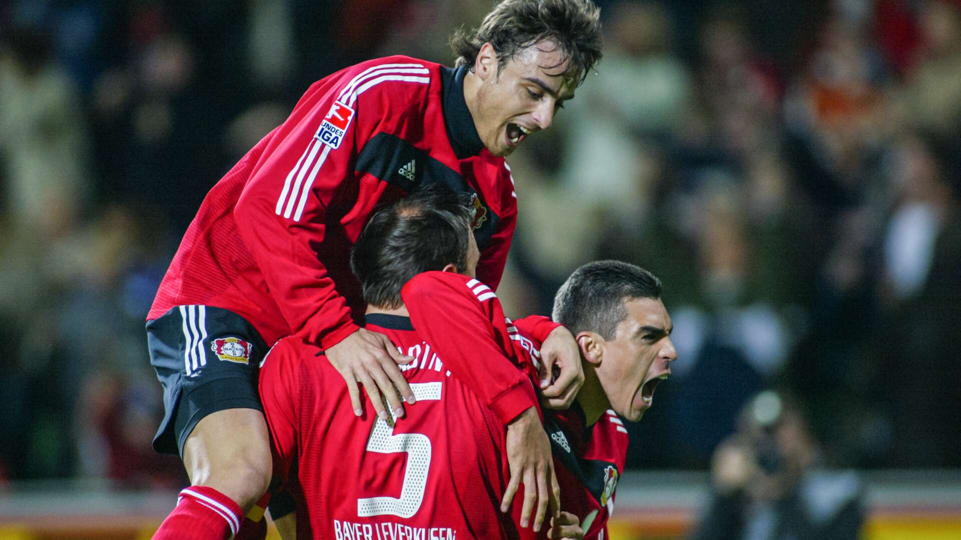 Lucio, Jens Nowotny und Dimitar Berbatov