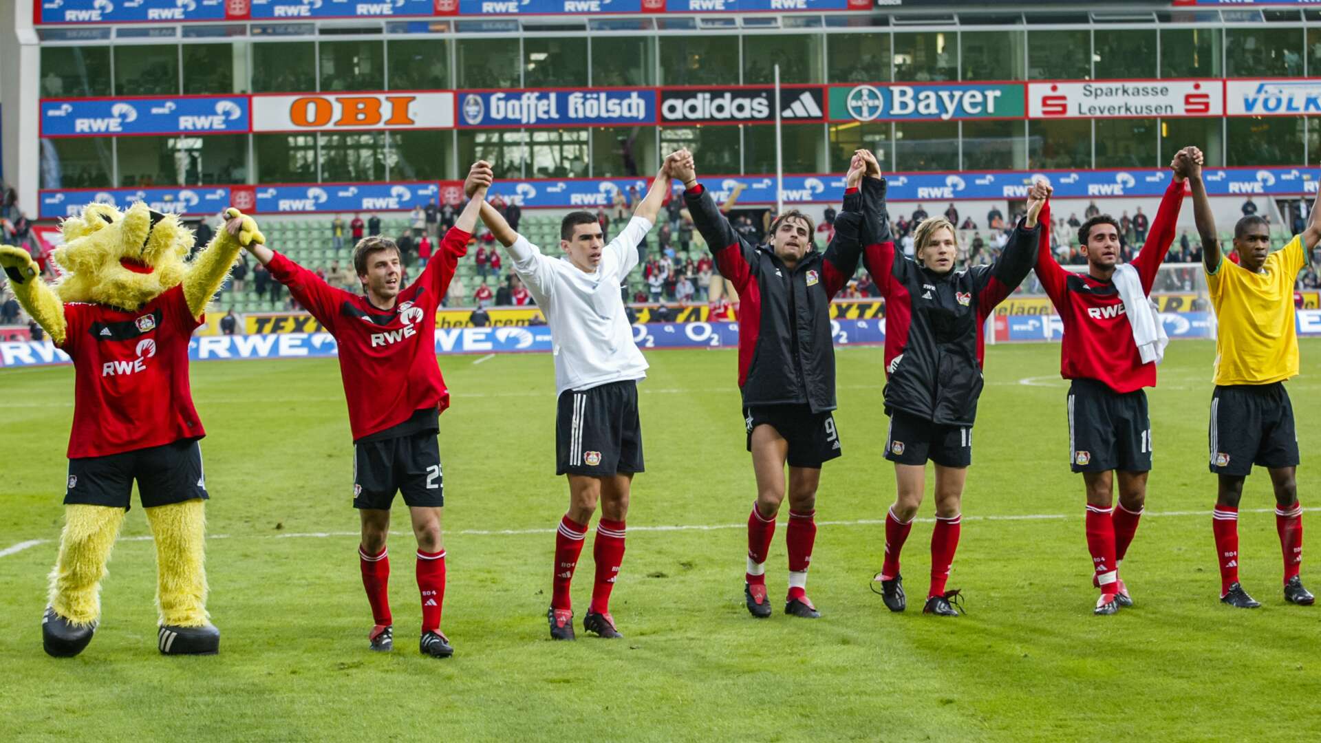 Bernd Schneider, Lucio, Dimitar Berbatov, Clemens Fritz, Kenan Sahin, Juan