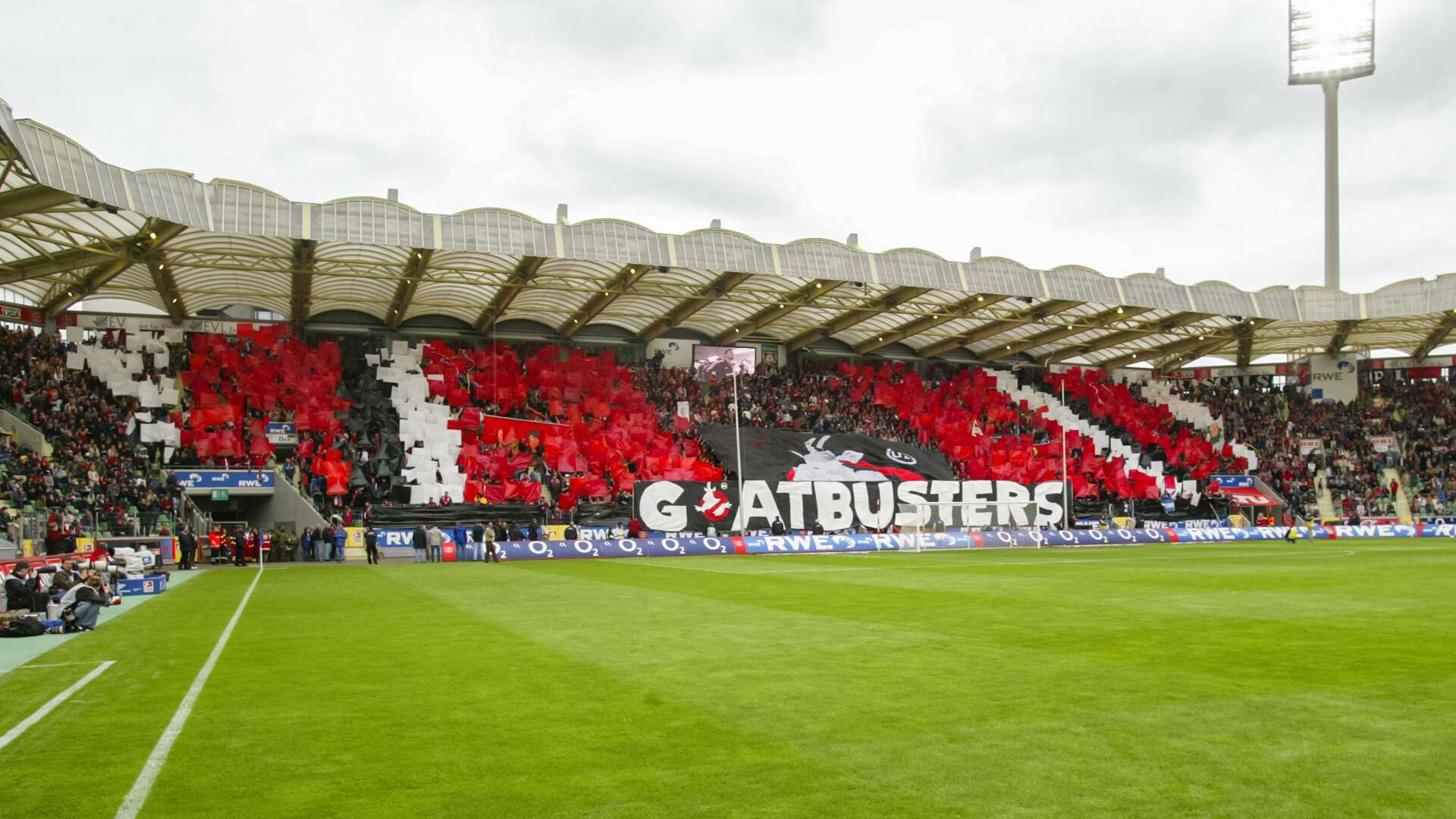 Choreo in der Nordkurve