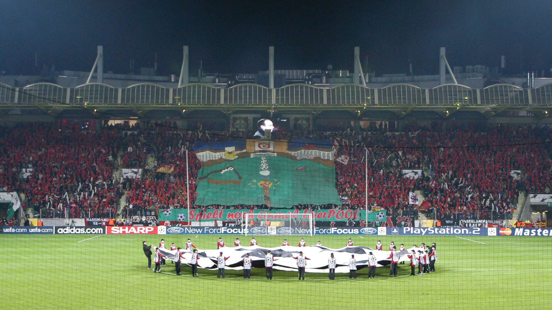 Choreo in der Nordkurve