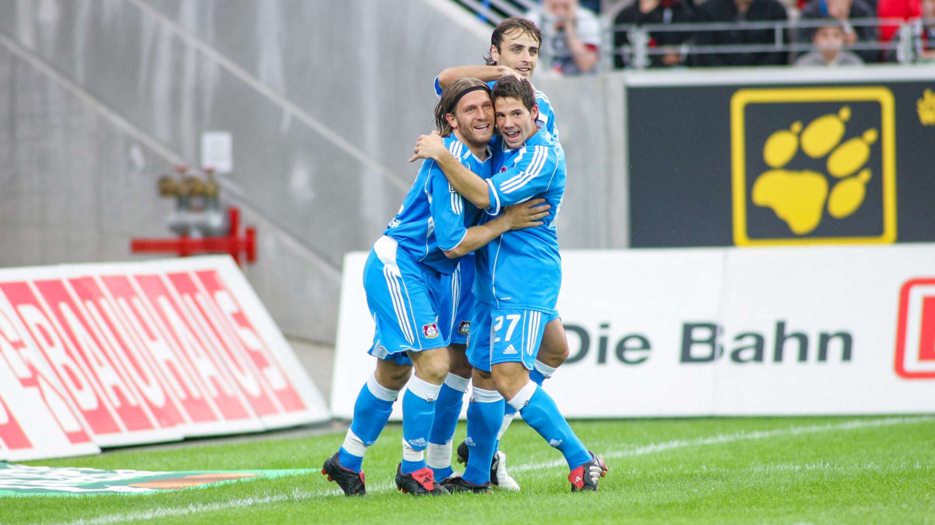 Andrey Voronin, Gonzalo Castro und Dimitar Berbatov