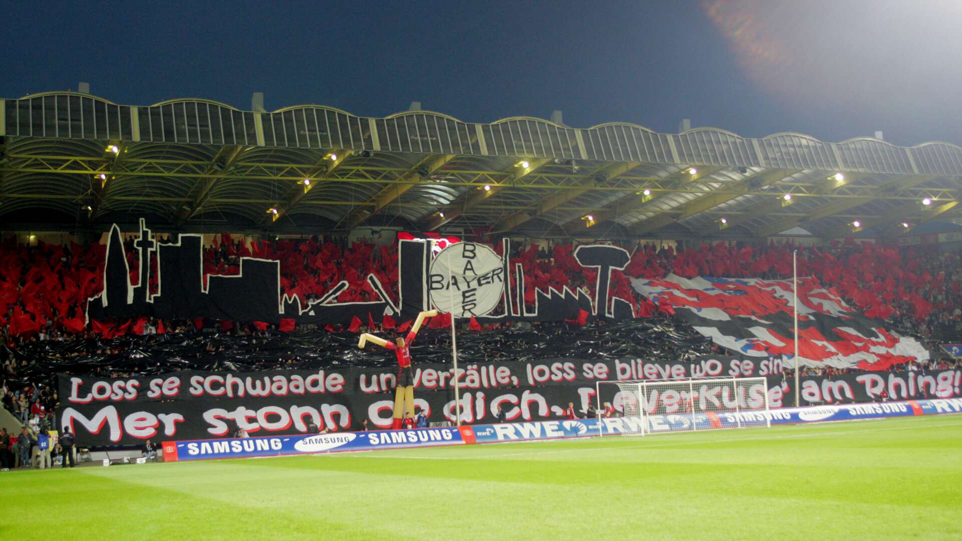 Choreo vor dem Derby