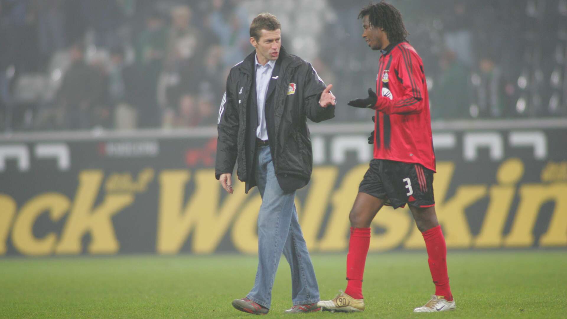 Michael Skibbe und Roque Junior