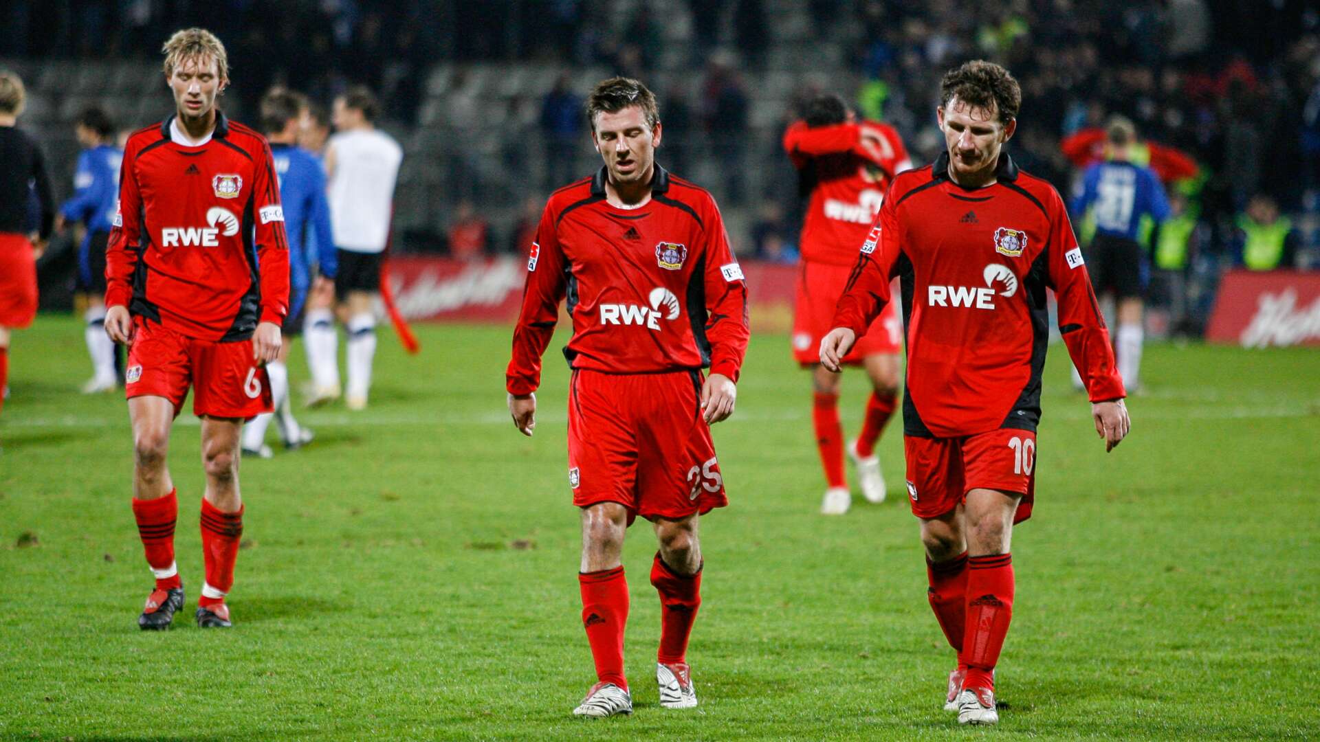 Simon Rolfes, Bernd Schneider und Paul Freier
