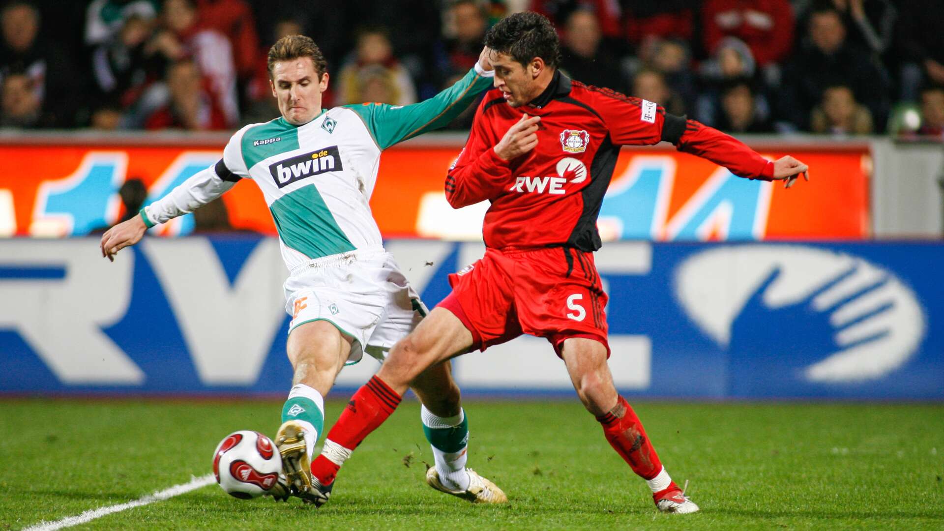 Miroslav Klose und Karim Haggui