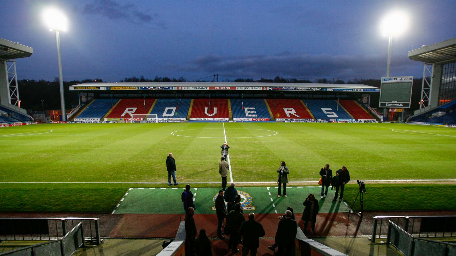 Ewood Park zu Blackburn