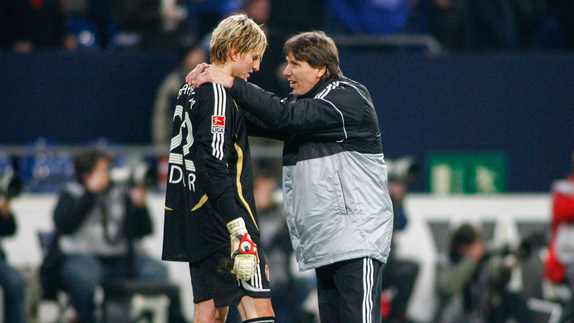 René Adler und Rüdiger Vollborn