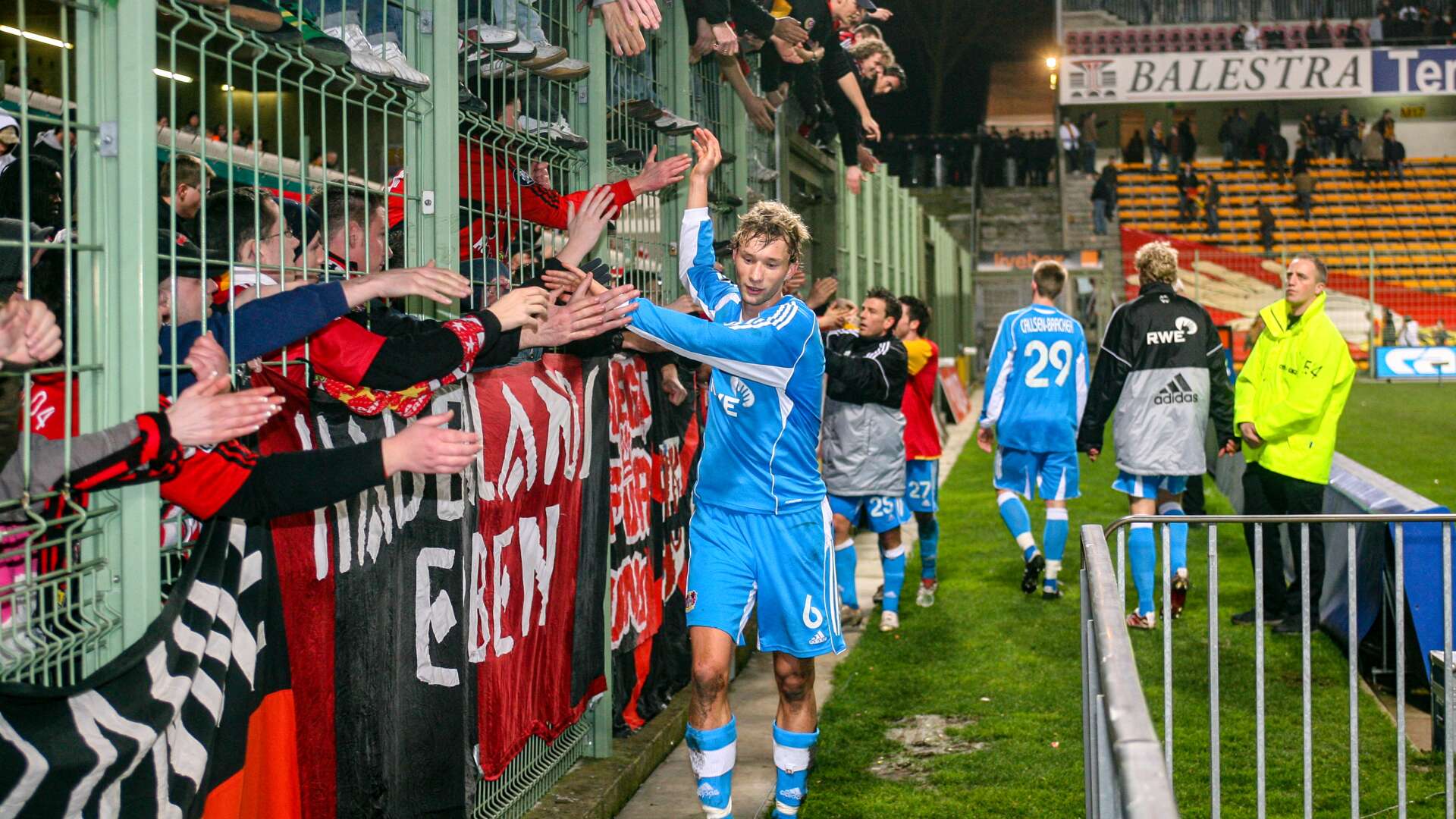 Werkself bedankt sich bei den Fans