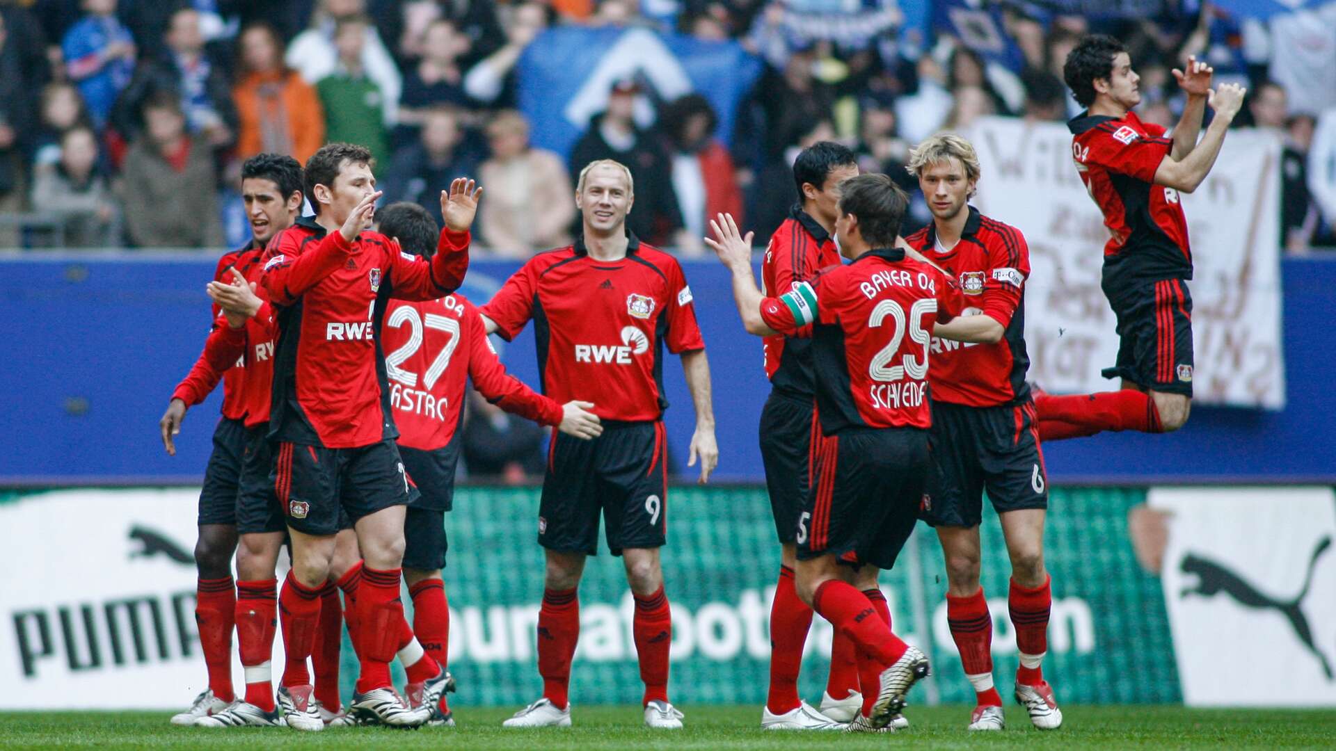 Werkself gegen den HSV