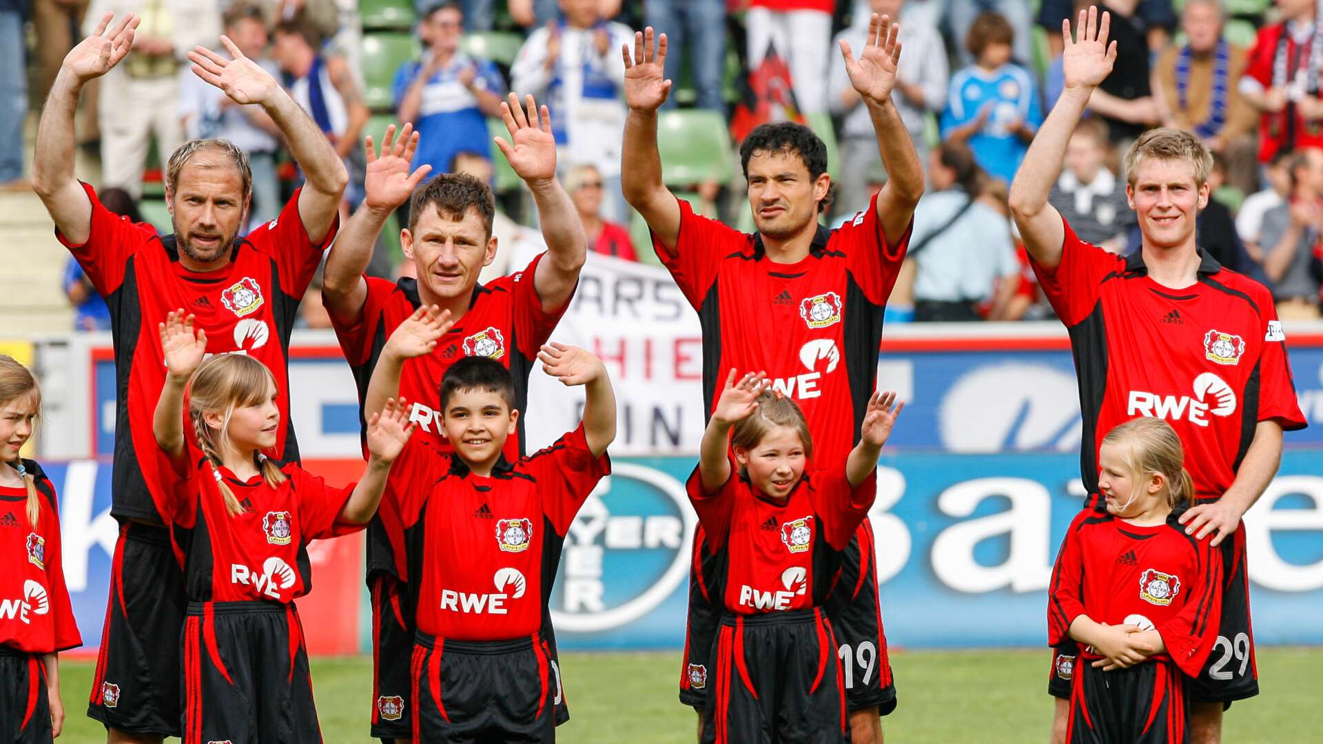 Sergej Barbarez, Paul Freier, Marko Babic und Jan-Ingwer Callsen-Bracker