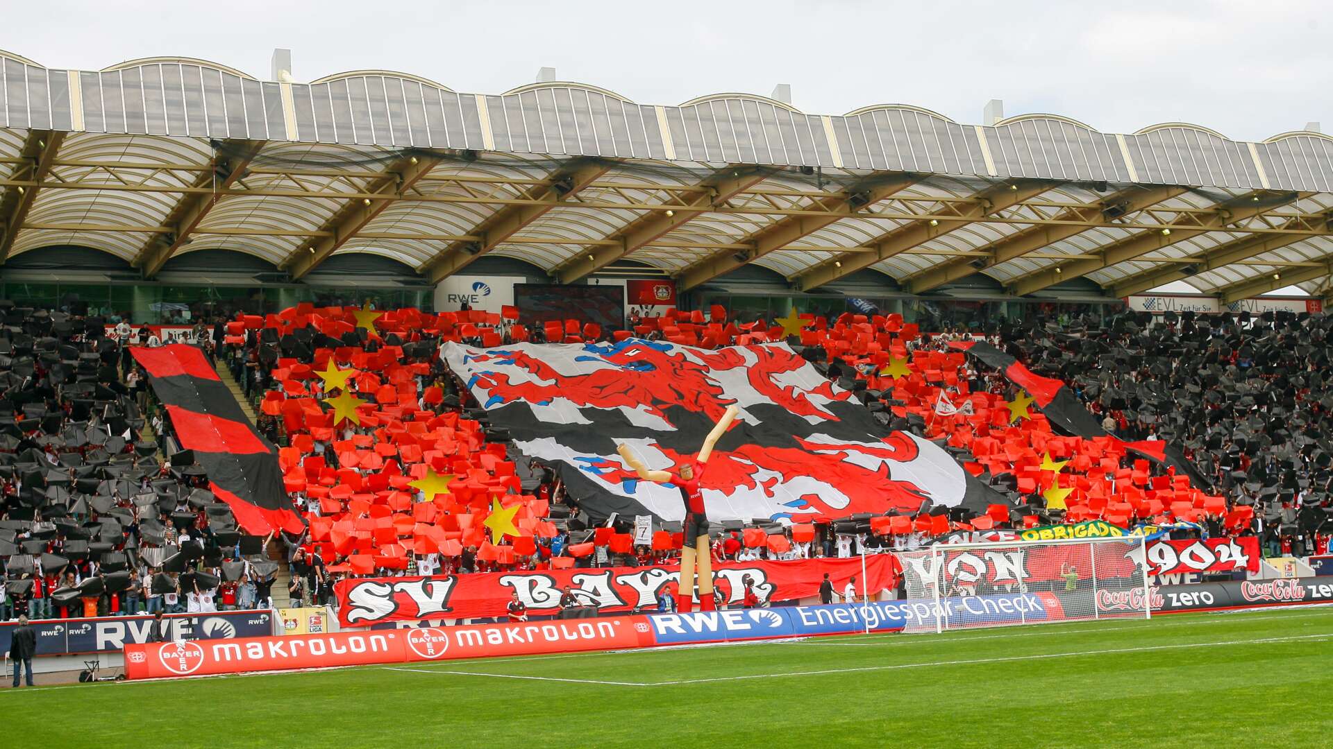 Choreo in der Nordkurve